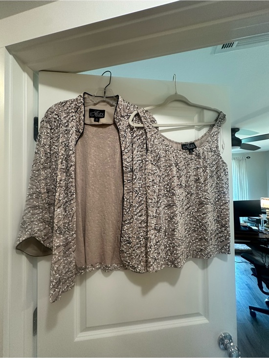 Alex Evenings Tops - Alex Evenings tank and jacket